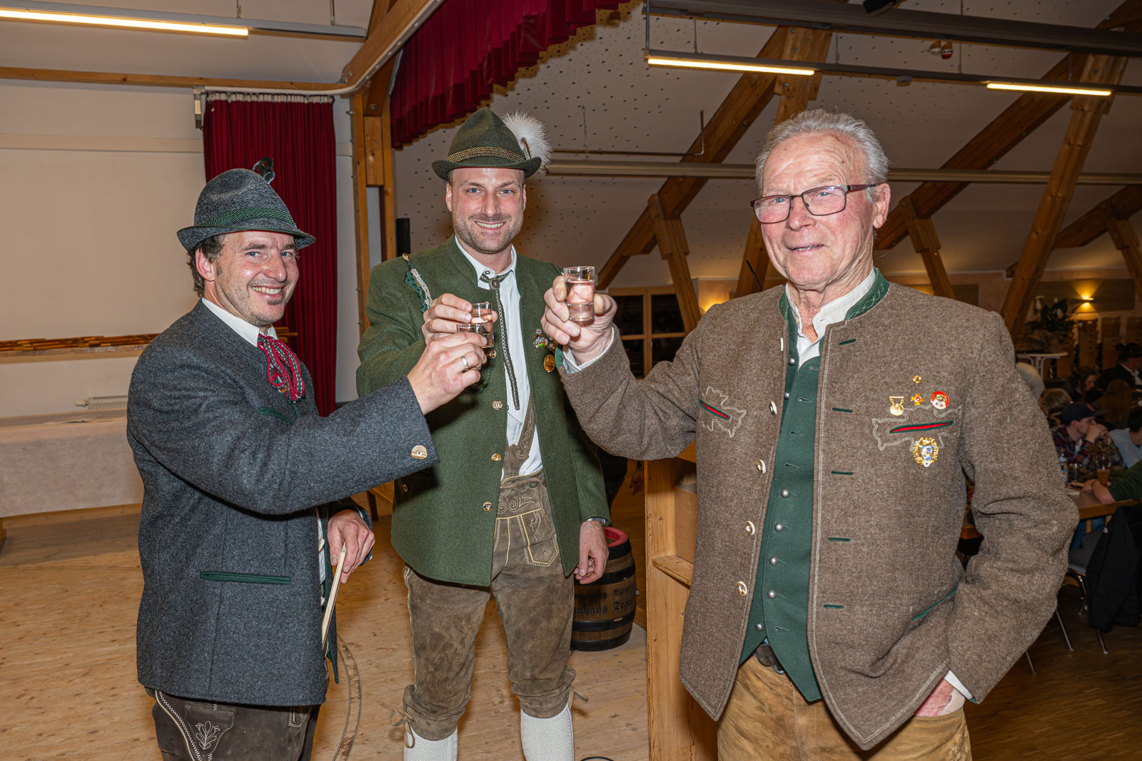 Ältester Teilnehmer - Hans Kollmann - Gauschießen 2025