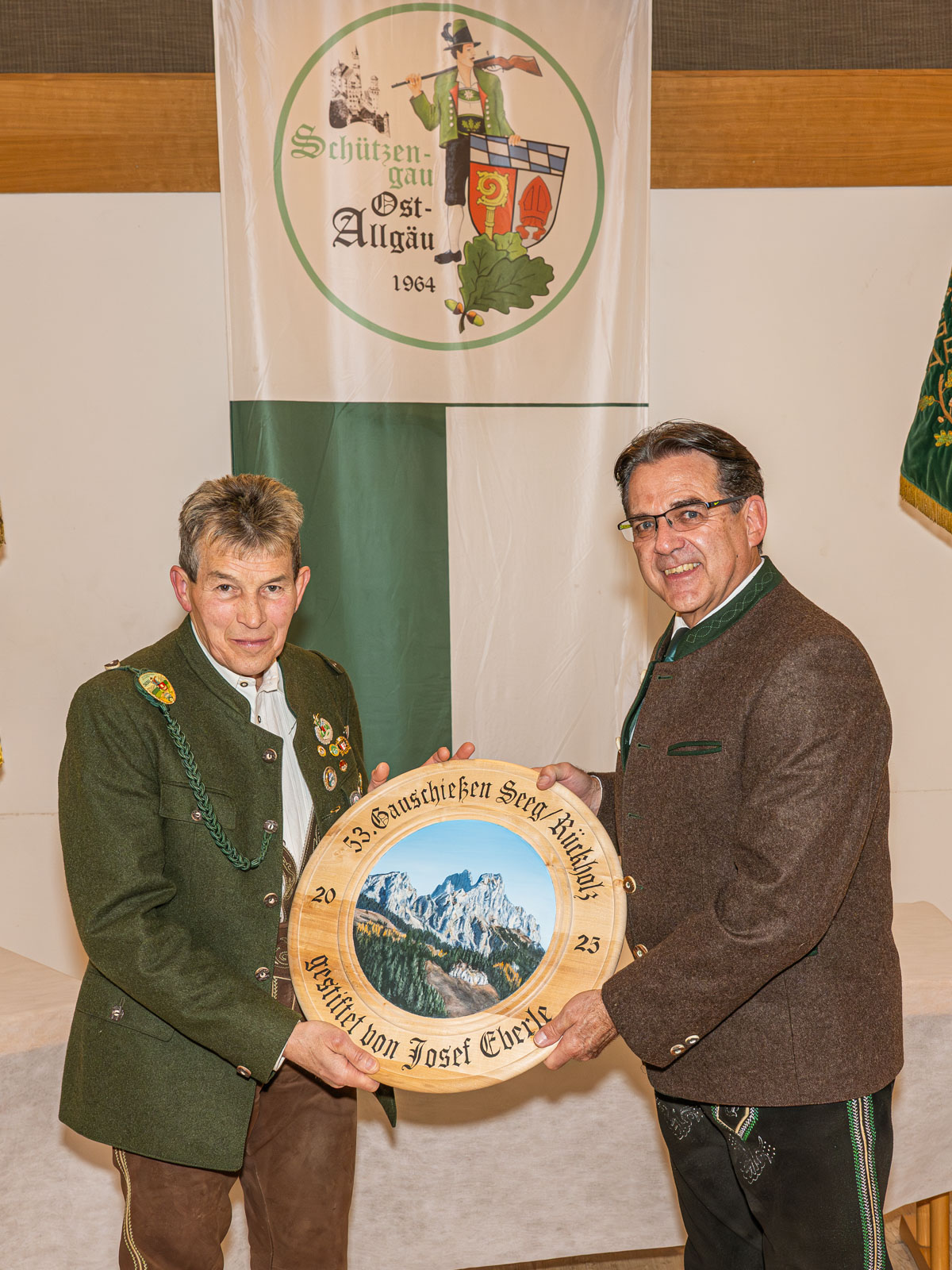 Sieger Ehrenscheibe LGA - Bernhard Bartsch SV Buching-Berghof - Gauschießen Ostallgäu 2025