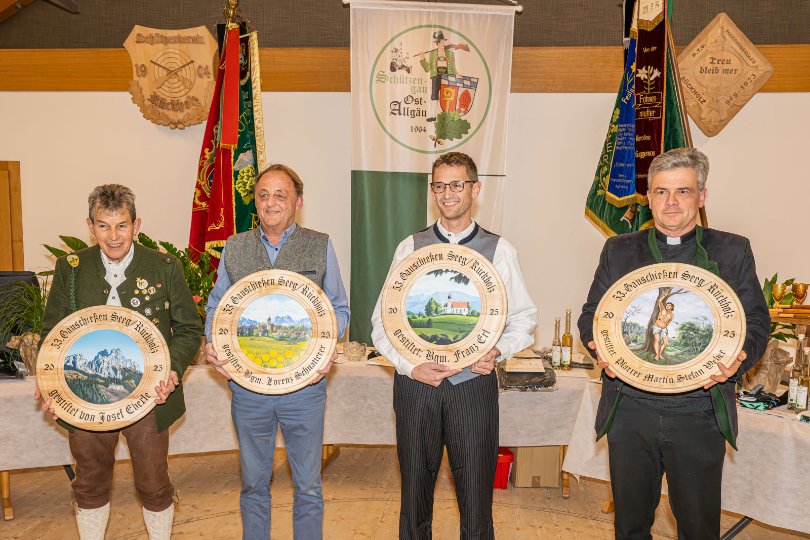 Ehrenscheibenspender - Gauschießen Ostallgäu 2025