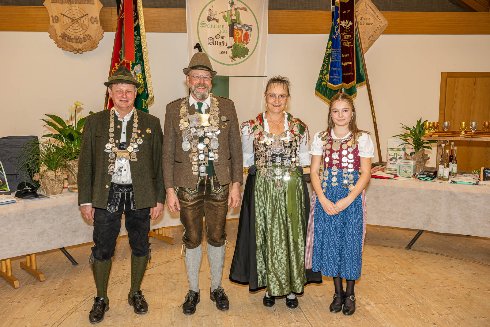 Gauschützenkönige Ostallgäu 2024