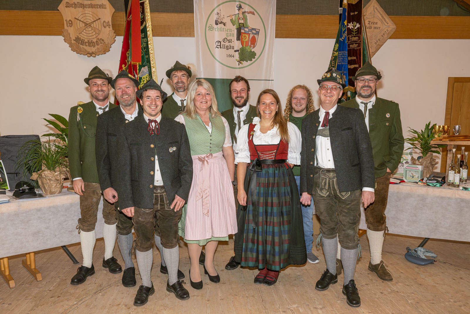 Glückliche Veranstalter - Gauschießen Ostallgäu 2025