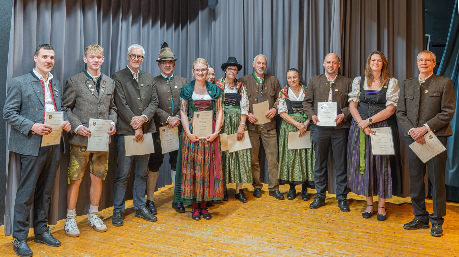 Jahreshauptversammlung_BS Treue Mitarbeit_Schützengau Ostallgäu