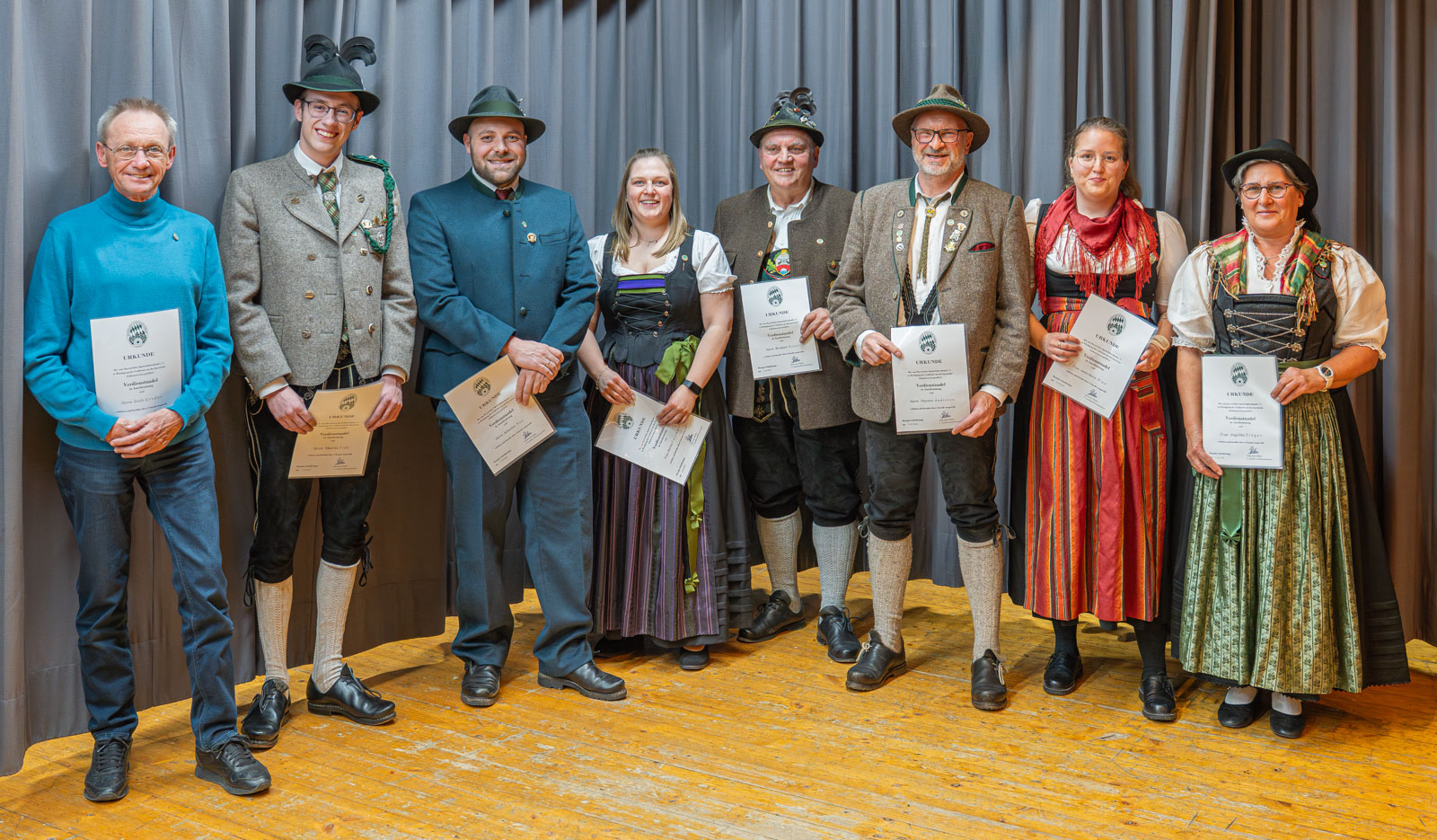 Jahreshauptversammlung_BS Verdienstnadle Grün _Schützengau Ostallgäu